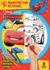 Disney Arabalar Çıkartmalı Boyama Kitabı Maketini Yap Ve Oyna